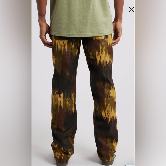 ICECREAM Drip Camo Straight Fit Drawstring Ripstop Pants - Picture 13 of 14